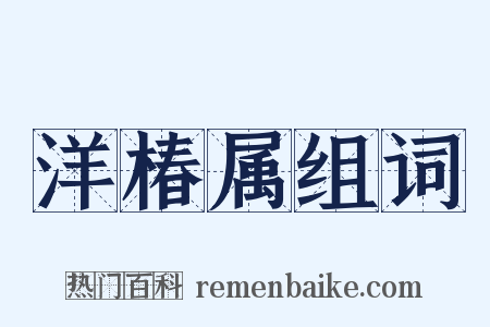 洋椿属组词是什么意思的图片